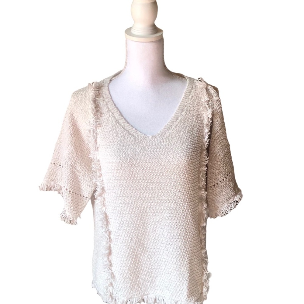 Fringe sweater
